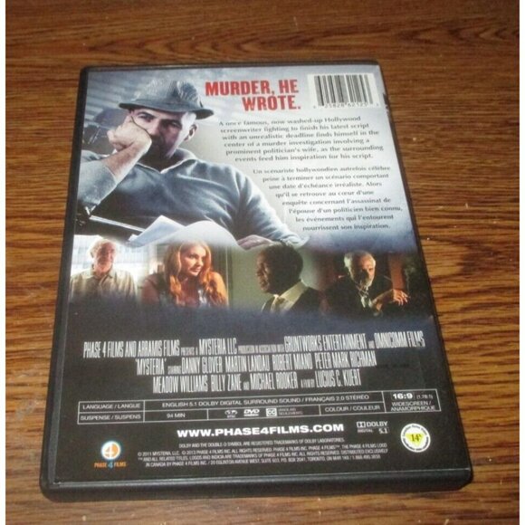 Mysteria (DVD, 2013) Danny Glover Martin Landau - Picture 3 of 3